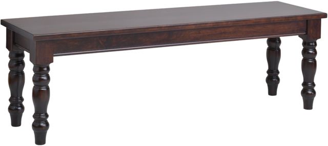 Urban Collections by Yutzy Woodworking French Farmhouse Asbury/Retreat Cherry 68” Dining Bench-0