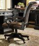 Hooker® Furniture Telluride Black Tilt Swivel Chair-2