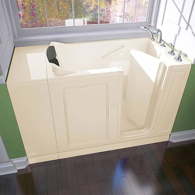 American Standard Luxury Series Linen Alcove Soaking Walk-In Tub-3