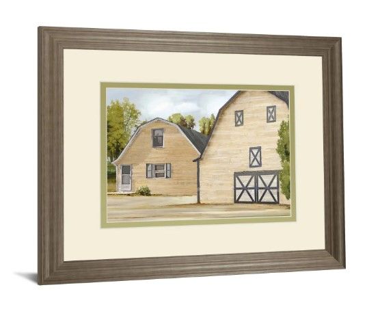 Classy Art Contemporary Farm by Mark Chandon Wall Art-1