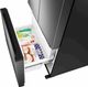 Samsung 33" 17.5 Cu. Ft. Fingerprint Resistant Black Stainless Steel Counter Depth French Door Refrigerator-3