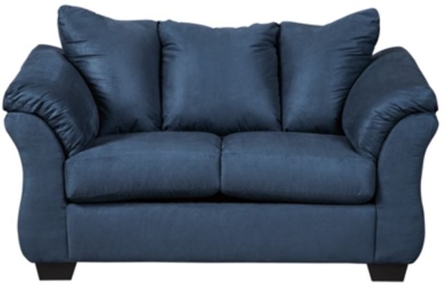 Signature Design by Ashley® Darcy 2-Piece Blue Living Room Set-2