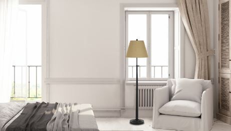 Cal® Lighting & Accessories Dark Bronze Floor Lamp-1