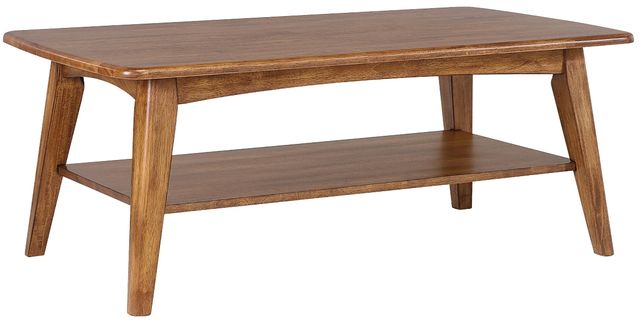 Winners Only® Portland Medium Brown 50'' Coffee Table-0