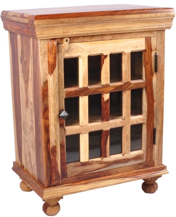 Jaipur Furniture Tahoe Brown Side Cabinet-0
