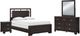 Signature Design by Ashley® Covetown 4-Piece Dark Brown Queen Panel Bedroom Set-0