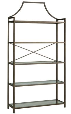 Bibliothèque Bernonly de Signature Design by Ashley® - Bronze ancien