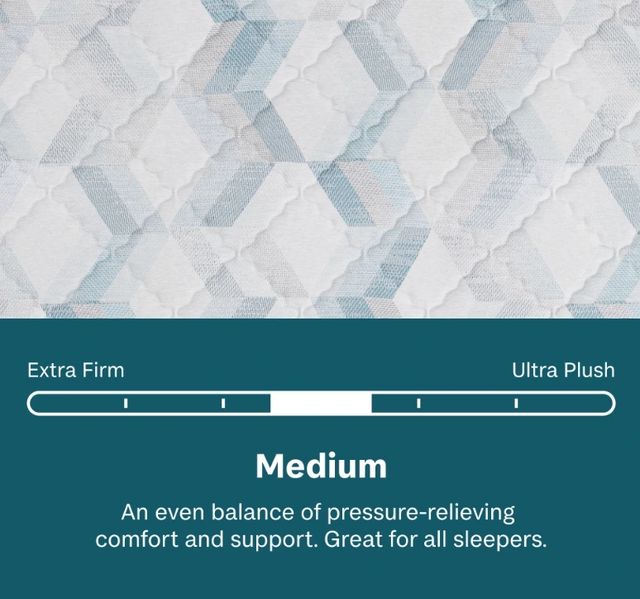 BeautySleep® Soothing Nights 10" Pocketed Coil Medium Tight Top Twin XL Mattress in a Box-2
