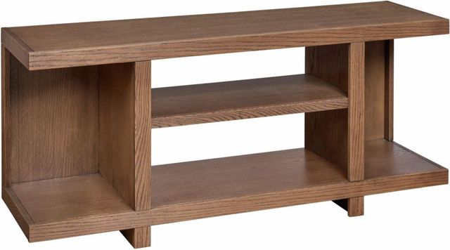 aspenhome® Latitude Brushed Bourbon 55" Open Console-0