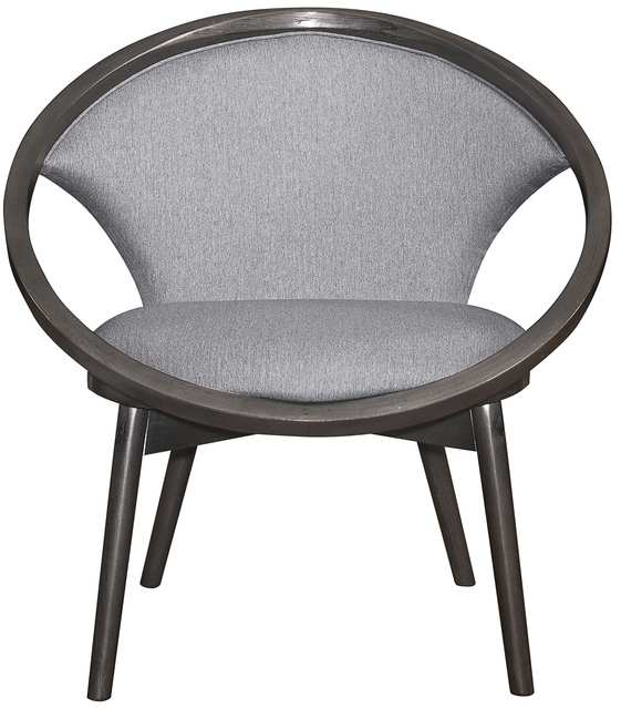 Mazin Furniture Lowery Gray Upholstered Accent Chair-1