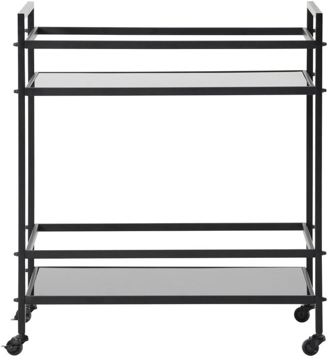 Signature Design by Ashley® Kailman Black Bar Cart-1