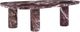 TOV Furniture Libby Red Levanto 48" Indoor/Outdoor Coffee Table-4