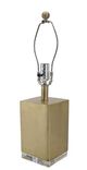 A & B Home Brown/White Square Table Lamp-2