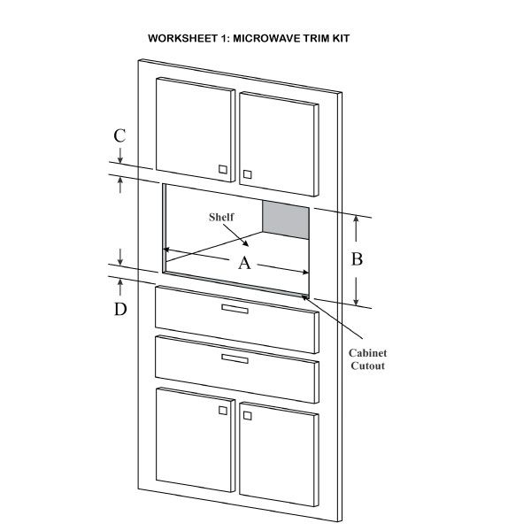 Microwave custom trim kit-1