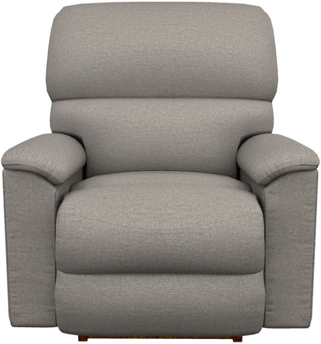 La-Z-Boy® Brooks Stone Power Rocking Recliner with Headrest-1