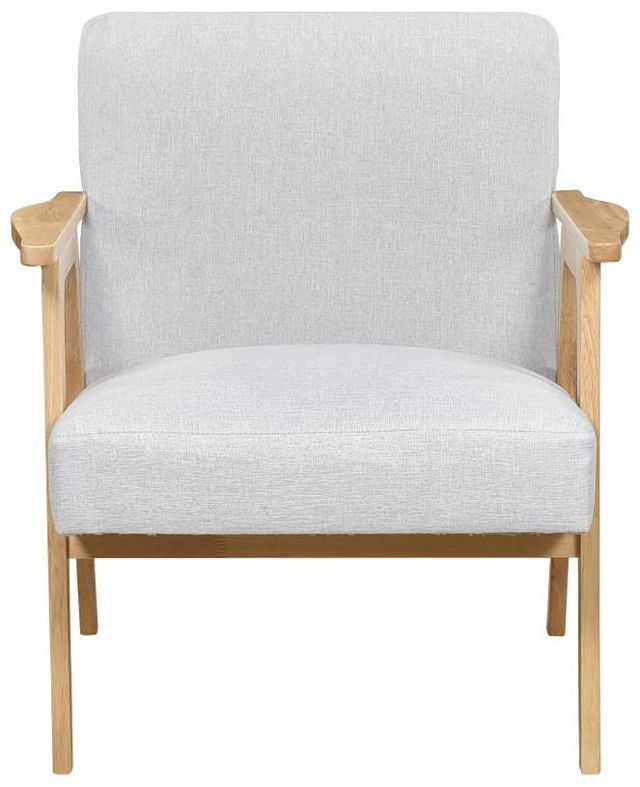 Homelegance® Omara Gray/Natural Accent Chair-2