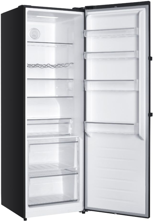 Marathon 24” 12.4 Cu. Ft. Black Stainless Steel Column Refrigerator-2