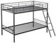 Furniture of America® Hector Black Twin Metal Youth Bunkbed-0
