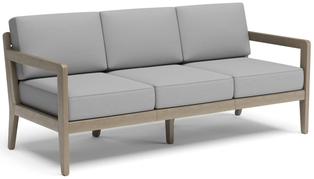 homestyles® Sustain 4-Piece Gray Outdoor Loveseat Set-1