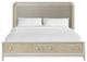 Najarian Furniture Skyline Gray Burl Storage Panel Bed-1