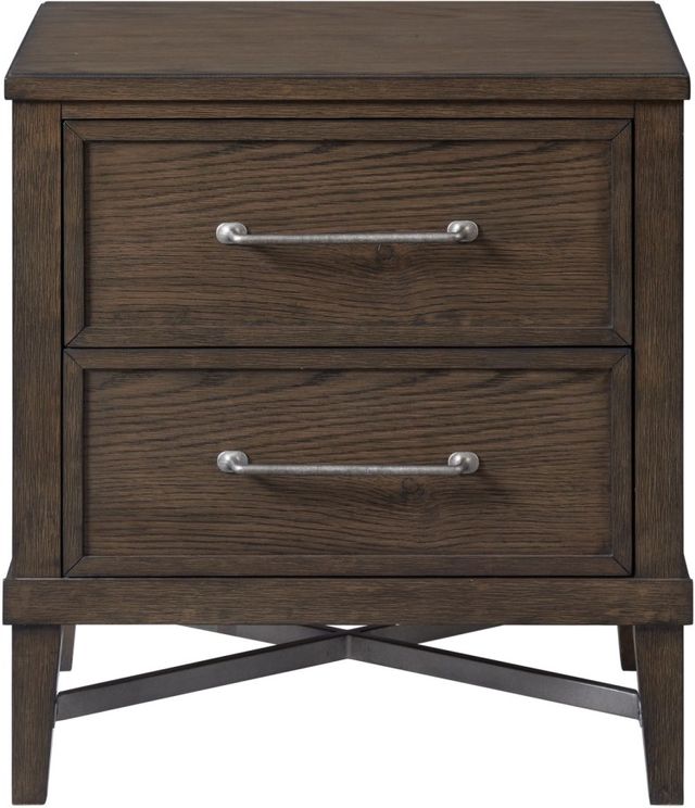 Intercon Preston Weathered Vintage Oak Nightstand-1