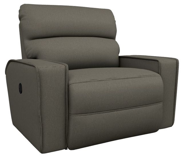 La-Z-Boy® Maddox Smoke Manual Reclining Chair and a Half-0