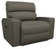 La-Z-Boy® Maddox Smoke Manual Reclining Chair and a Half-0