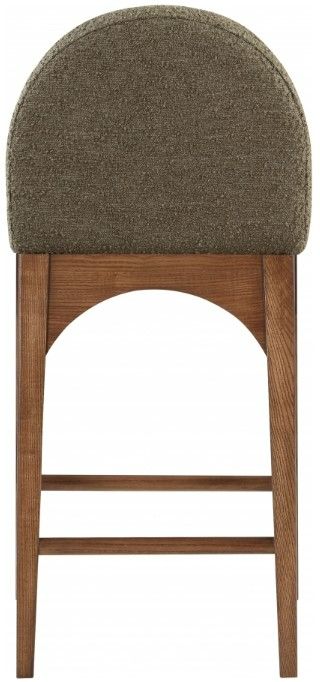 Meridian Furniture Waldorf Olive/Walnut Brown Counter Stool-3