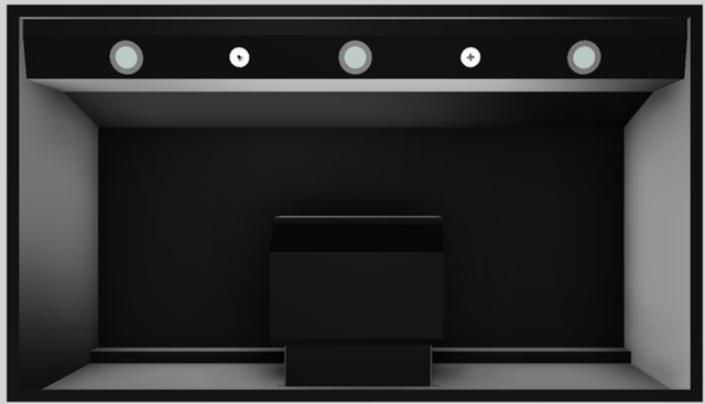 Vent-A-Hood® 42" Wall Mounted Range Hood-Black-2