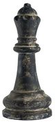 A & B Home Black Magnesia Finial Decorative Object-1