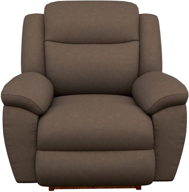 La-Z-Boy® Joel Mahogany Power Rocking Recliner with Headrest-1