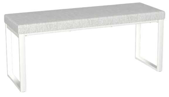 Amisco Customizable Dryden 44" Upholstered Bench-1