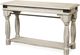 Riverside Furniture Regan Farmhouse White Sofa Table-0