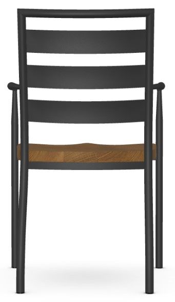 Amisco Customizable Tori Dining Arm Chair-3