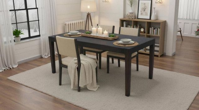 Nest Home Collections Morgan Java 71" Rectangular Dining Table -1