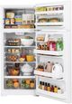 GE® 28" 17.5 Cu. Ft. White Top Freezer Refrigerator-2
