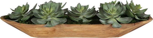 Uttermost® Yuma Brown/Green Succulent Centerpiece-2