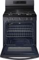 Samsung 30" Fingerprint Resistant Black Stainless Steel Smart Freestanding Gas Range-1