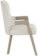 New Classic® Home Furnishings Gwendolyn Cerused Taupe Dining Arm Chair-3