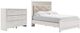 Signature Design by Ashley® Altyra 2-Piece White Full Panel Bed Set-0