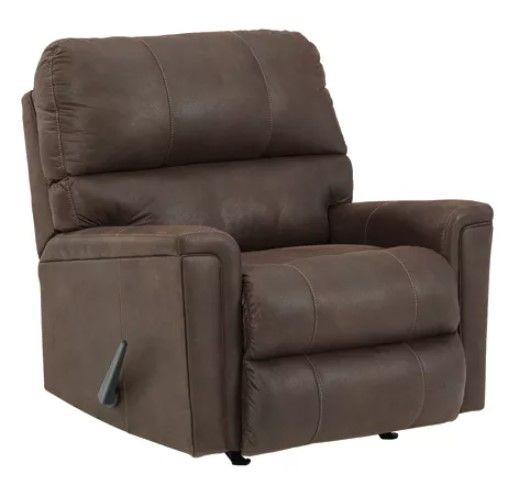 Signature Design by Ashley® Navi 3-Piece Chestnut Living Room Seating Set with Recliner-3