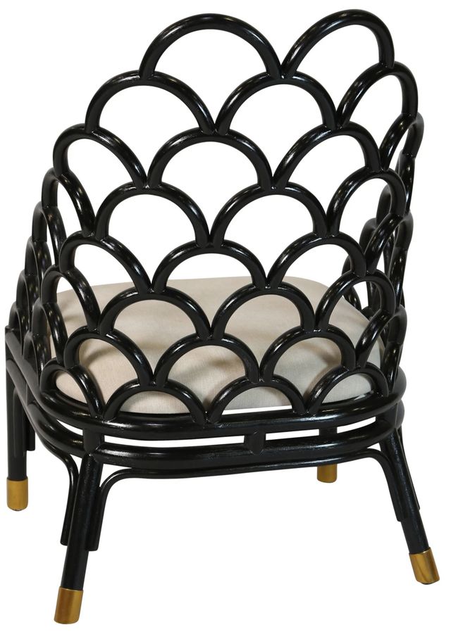 Stylecraft Tamara Day Black Brillance Dining or Lounge Chair-2