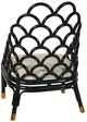Stylecraft Tamara Day Black Brillance Dining or Lounge Chair-2