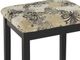 Linon Virginia 2-Piece Black Vanity Set-4