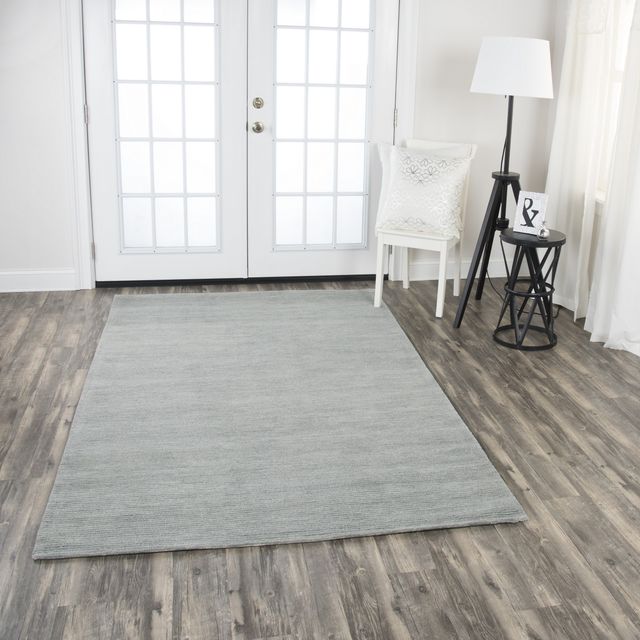 Rizzy Home Fifth Avenue Gray 5' x 8' Rug-1