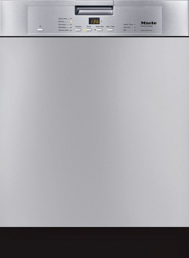 Miele 24" Built in Dishwasher-Stainless Steel-0
