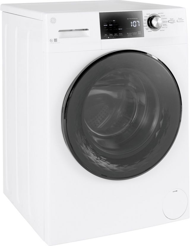 GE® 2.4 Cu. Ft. White Front Load Washer-1