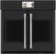 Café™ Professional Series 30” Matte Black Smart Single Electric Wall Oven with French Doors-0