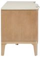 Michael Amini® Malibu Crest Blush/Pearl TV Console-3