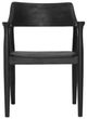 Dovetail Furniture Stafford Black Dining Chair-2